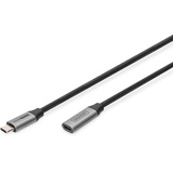 Digitus USB 3.0 Gen1 (USB / USB 3.1 Gen1) USB-C®, USB-C® Buchse, USB-C® Stecker 1.00 m