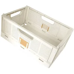 Klappbox Aufbewahrungsbox 50 x 33 cm natur Klapp- und stapelbar