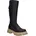Damen Klassische Stiefel Weite G Normal Wechselfußbett Boots Winterstiefel Winterschuhe schwarz-Kombi 41 EU