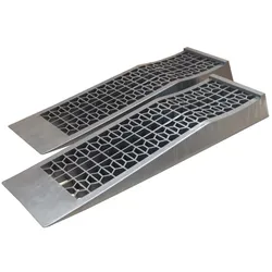 Kunststoff Auffahrrampen 2x Ausgleichskeil extra flach PKW, Wohnwagen und Woh...
