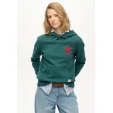 Superdry Kapuzensweatshirt Neon Hood Grün XL