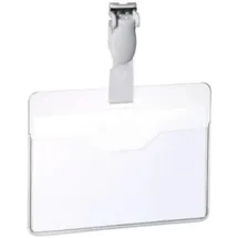 Durable Namensschild 814719 60x90mm transparent 25 Stück