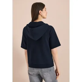 Cecil Damen, Kurzarm Sweatjacke mit Kapuze | M