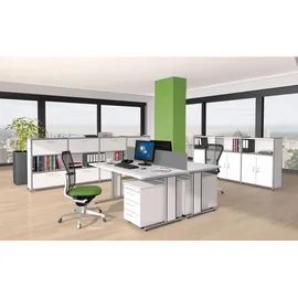Kerkmann Schreibtisch Artline 160 cm E1 Gütespan anthrazit