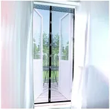 Guard 'n Care Magnet Fliegengitter Tür Vorhang 220 x 100 cm Schwarz