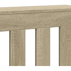 vidaXL Heizkörperverkleidung Sonoma-Eiche 149x20x82 cm Holzwerkstoff - Braun