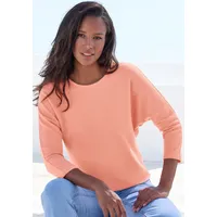 VIVANCE Langarmshirt »aus bügelfreier Strukturqualität«, mit Viskose Vivance peach