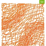 Koziol Raumteiler 4er-Set 27 x 27 cm Orange