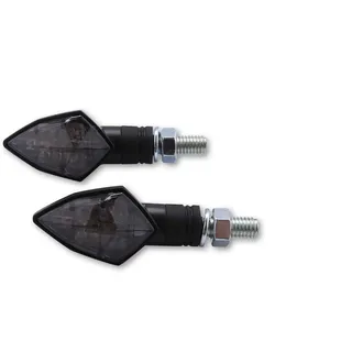 Shin Yo LED-Blinker ROCK Paar, schwarz