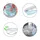 cp creative products Frischhaltedose rund braun 400/620/950 ml 3-tlg.