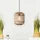 Brilliant Woodrow 1-flg. 21,5 cm Rattan braun