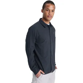 QUIKSILVER Langarmhemd Schwarz M