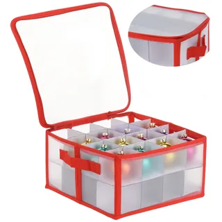 Aufbewahrungsbox Weihnachtskugeln Christbaumkugeln Organizer Christbaumschmuck