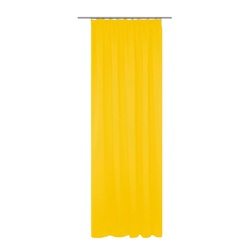 Vorhang WIRTH „Dim out“ Gardinen Gr. 385 cm, Kräuselband, 142 cm, gelb Kräuselband nach Maß