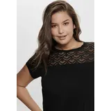 ONLY CARMAKOMA Only Carflake S/s Mix Top Noos (15197908) black