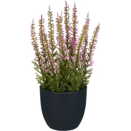 Creativ green Kunstpflanze CREATIV GREEN "Heidepflanze", rosa, H:17cm, Kunststoff, Kunstpflanzen, Kunstpflanze, mit detailgetreuer Gestaltung