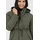 Alife & Kickin Winterjacke ALIFE & KICKIN "Damen KierseyAK A Winterjacke, gefütterte Jacke", Damen, Gr. M, grün (olive drab), 100% Polyester, Jacken Winterjacke, Kurzer Mantel mit weichem Teddy-Innenfutter und abnehmbarer Kapuze