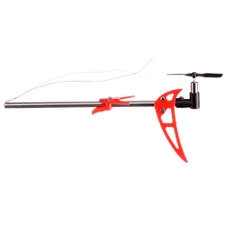 Heck Set inkl. Motor und Halterung für Helikopter Orange Sply (501005)