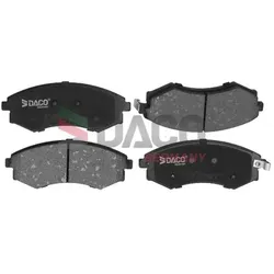 DACO Germany Bremsbelagsatz, Scheibenbremse vorne rechts links  für HYUNDAI KIA 58101-3CA20 58101-29A70 58101-3CA80 321320