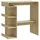 vidaXL Bartisch mit Regal 100 x 50 x 101,5 cm Braun
