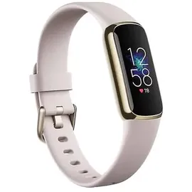 Fitbit Luxe Gold Armband Weiß