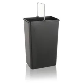 MAXCRAFT Mülleimer 54 l Silber