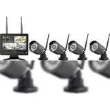 Sygonix SY-6330456 Funk-Überwachungskamera-Set Mehrfarbig