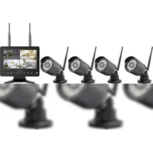 Sygonix SY-6330456 Funk-Überwachungskamera-Set Mehrfarbig