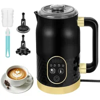 Elektrischer Milchaufschäumer - 4 in 1 Milchaufschäumer für heiße Schokolade ...