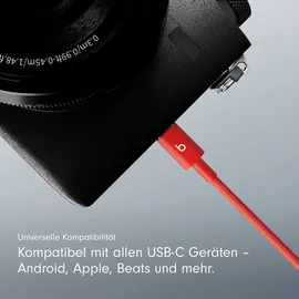 Apple Beats USB-C zu USB-C gewebtes Kabel 1.5 m Rapid Red
