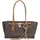 Michael Kors Sm Ew Shoulder Tote Shopper Kunstleder Braun