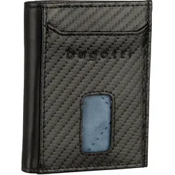 Bugatti Kartenetui Secure Slim Mini Wallet 1490C Portemonnaies   Schwarz 