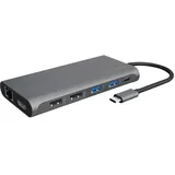 RaidSonic ICY BOX USB Type-C® Dock mit PD 100 W (IB-DK4050-CPD)