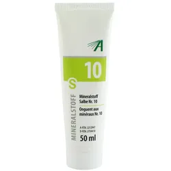 Mineralstoff Salbe Nummer 10