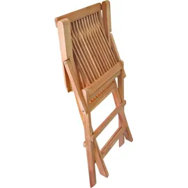 Mr. Deko Gartenmöbelset Teak Sessel Andover & Tisch Balcony