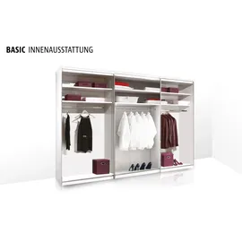 STAUD Schwebetürenschrank Sinfonie Plus 280 x 240 x 68 cm Beige