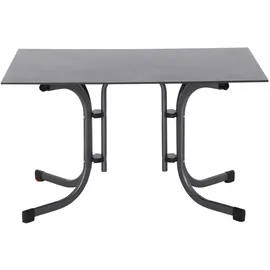 Siena Garden Klapptisch Sola Rechteckig Anthrazit 80 cm x 120 cm