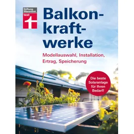 Stiftung Warentest Balkonkraftwerke