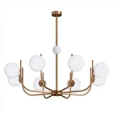 Maytoni Rendez-vous 0-flg. 103 cm gold, Glas, Metall