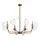 Maytoni Rendez-vous 0-flg. 103 cm gold, Glas, Metall