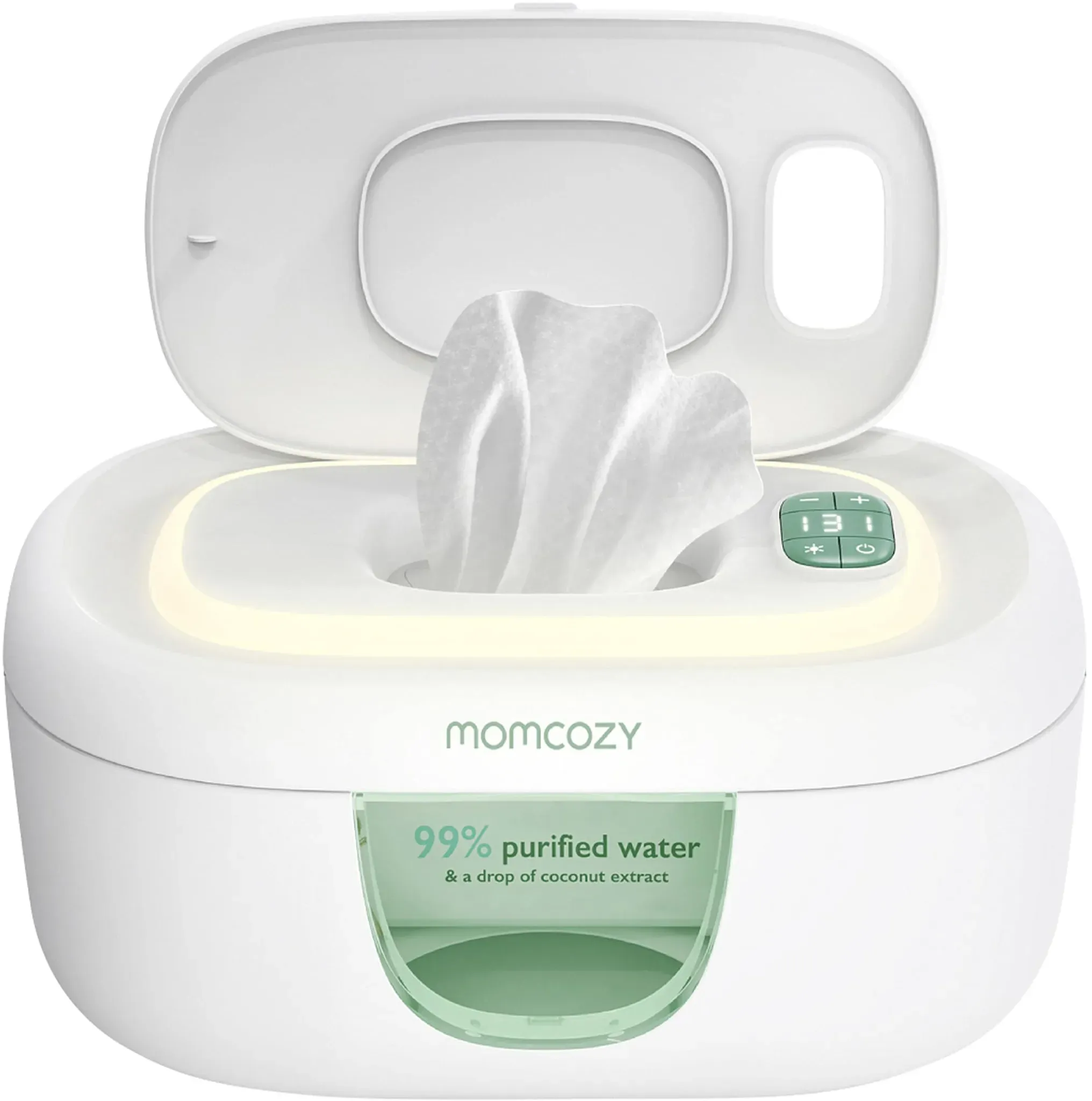 Momcozy Feuchttücherwärmer, weiss