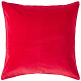 Homescapes Kissenbezug Homescapes 40 x 40 cm Rot