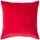 Homescapes Kissenbezug Homescapes 40 x 40 cm Rot