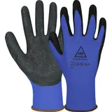 Hase SuperFlex Gr. 9 Blau Arbeitshandschuhe Gartenhandschuhe Montagehandschuhe