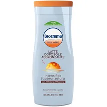 Leocrema - After Sun Bräunungsmittel, mit Melanin-Aktivator, intensiviert die Bräunung, schnelle Absorption, 200 ml