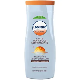 Leocrema - After Sun Bräunungsmittel, mit Melanin-Aktivator, intensiviert die Bräunung, schnelle Absorption, 200 ml