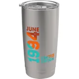 Seit Juni 1994 Jahr 1994 Retro 1994 Vintage 1994 Edition Doppelwandiger Edelstahl-Thermobecher