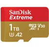 SANDISK Speicherkarte microSDXC Extreme, rot (gold, rot), 1000 GB, Speicherkarten