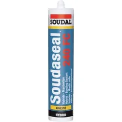 Kleb- u. Dichtstoff Soudaseal 240FC weiß 290ml Kartusche SOUDAL