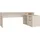 Forte Schreibtisch Eckschreibtisch Tezaur, mit viel Stauraum, B/H/T 200/75,7/121,8 cm
